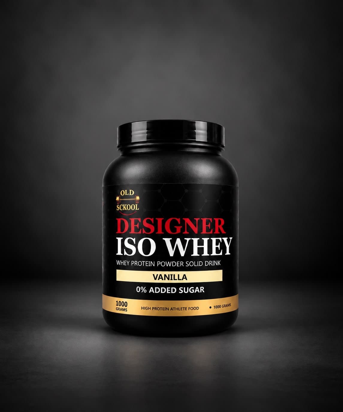 Old Sckool Designer ISO Whey Protein 1000g | Vanilla