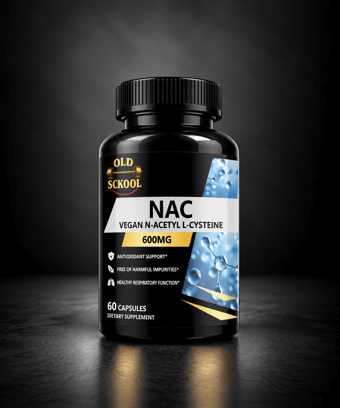 Old Sckool NAC 600mg | 60 Capsules