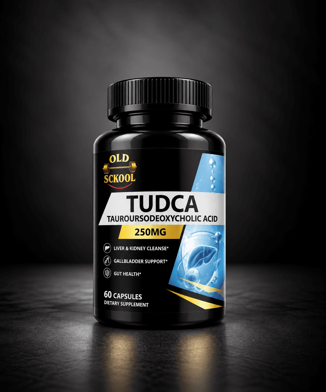 Old Sckool TUDCA 250mg | 60 Capsules